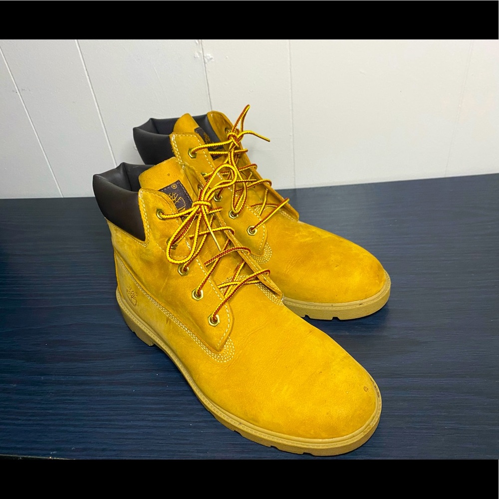 Timberland waterproof wheat colored boots